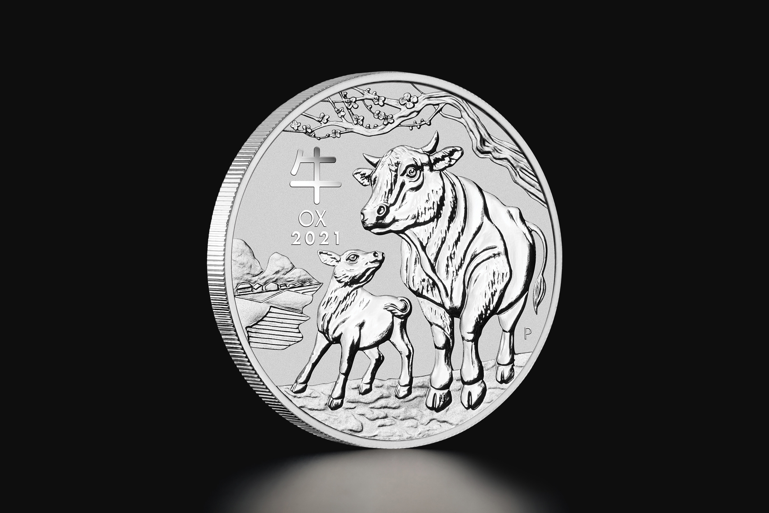 1 oz Australian Lunar Year of the Ox 2021 Silver Coin - Tavex